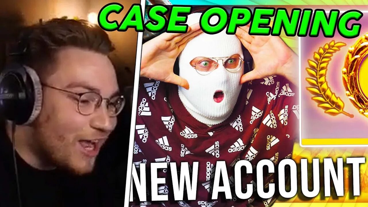 ohnePixel reacts to Anomaly - NEW ACCOUNT CASE OPENING (EXTREME LUCK)