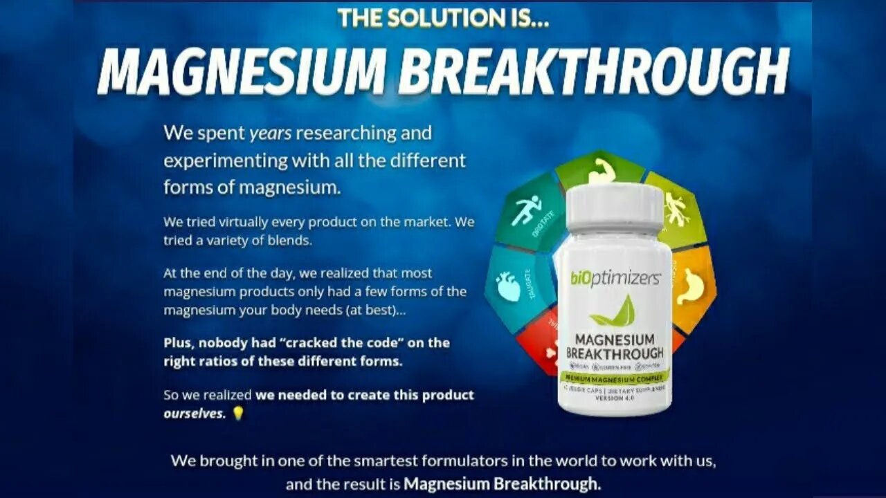 Unlocking the Power of Magnesium Breakthrough: Your Key to Optimal Health