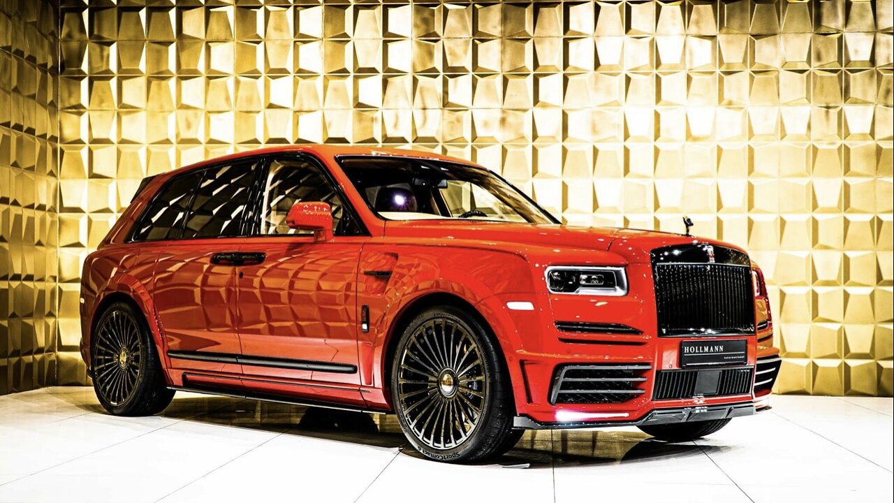 $775,000 Red Kit Mansory Rolls Royce Cullinan