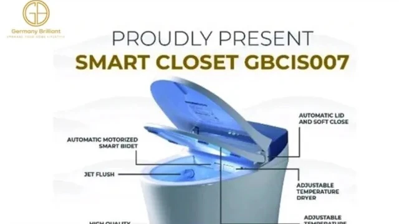 NEW MODERN TOILET 🚽 WITH UV LIGHT .. 🤗🤗 AWESOME -- FRANSISCA OFFICIAL