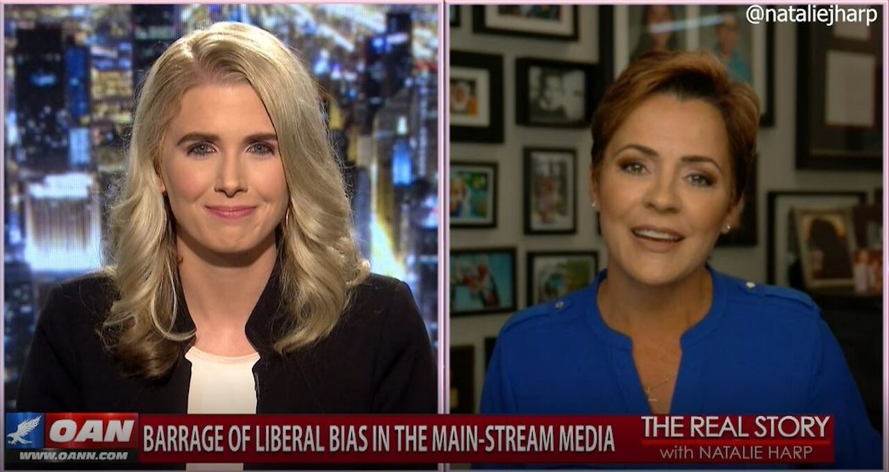 The Real Story - OANN Liberal Bias with Kari Lake