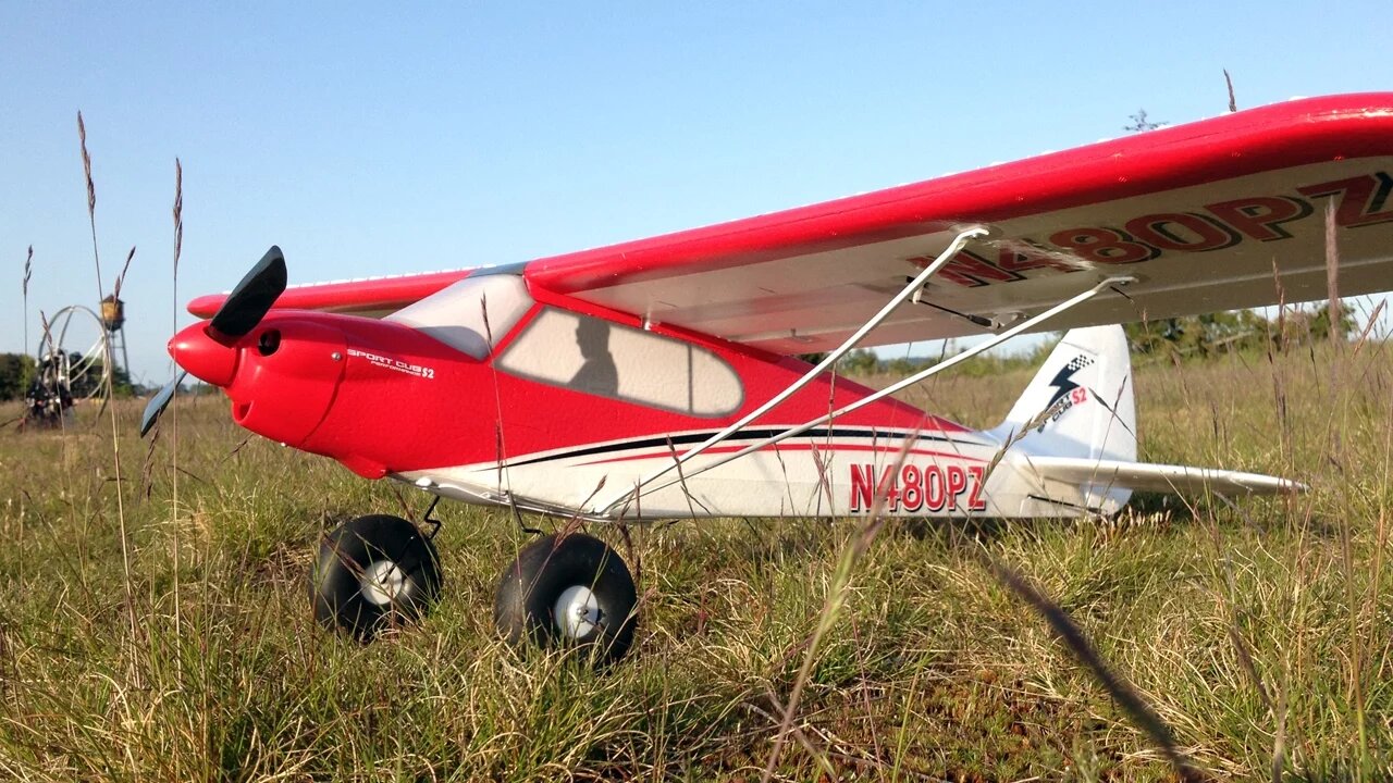 Parkzone Sport Cub S2 Scale Flying RC Plane off Semiahmoo Bay on the Pacific Ocean!