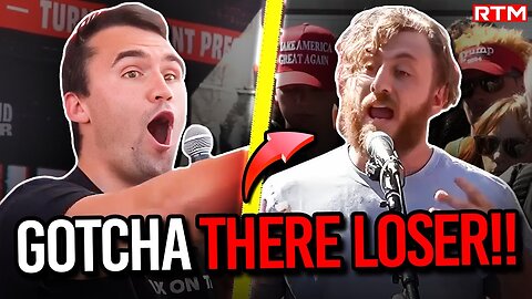 Woke Student Starts MELTING as Charlie Kirk SHREDS His Argument Apart! 