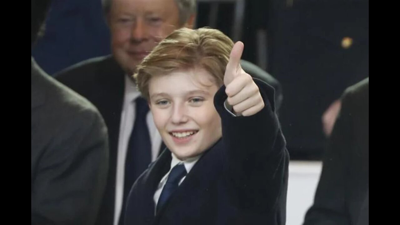 Barron Trump's cutest moments caught on video!