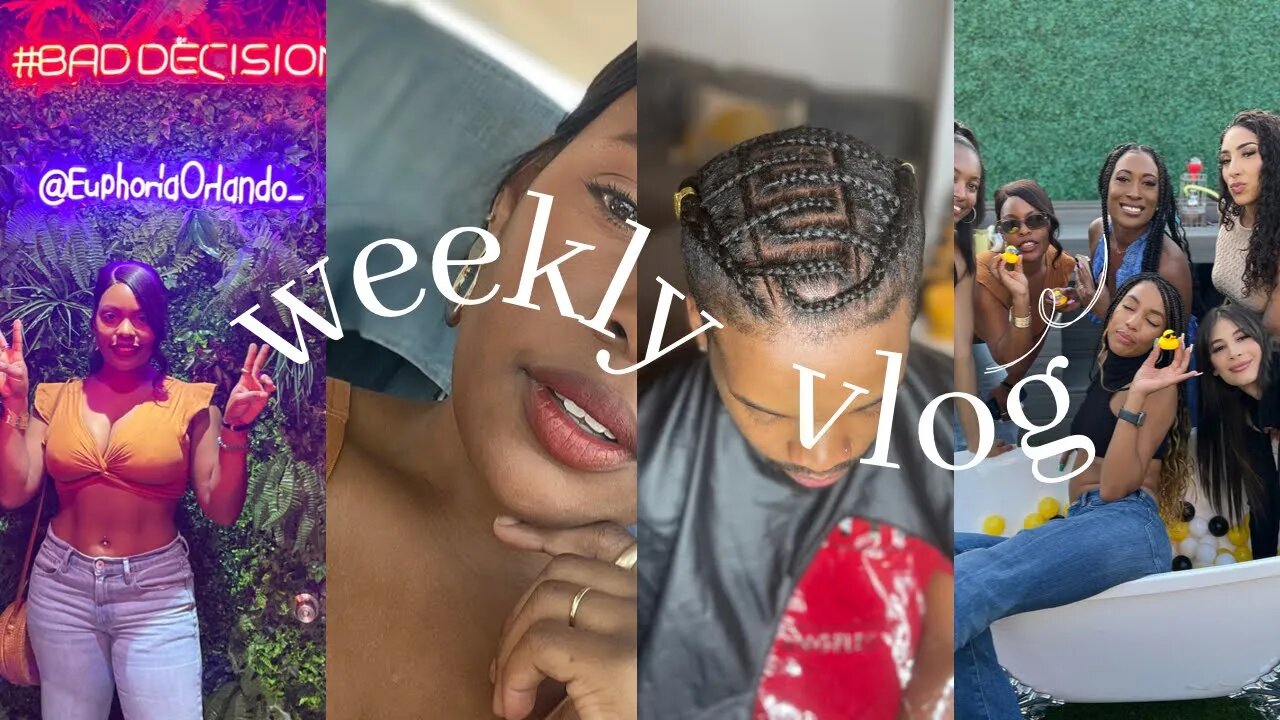 WEEKLY VLOG + BRUNCH +SPRING BREAK +WORK LIFE BALANCE +MORE 🥂🍸