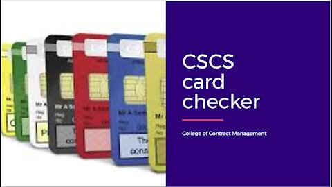 CSCS card checker 2