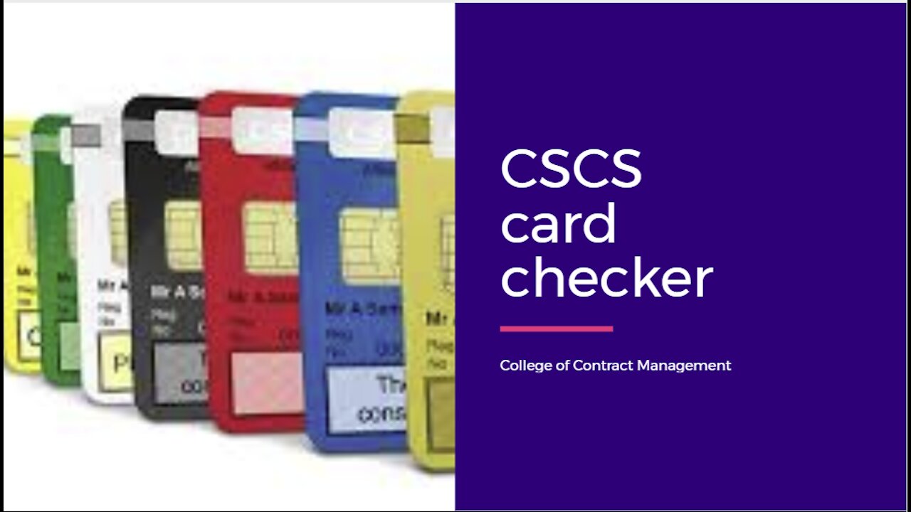 CSCS card checker 2
