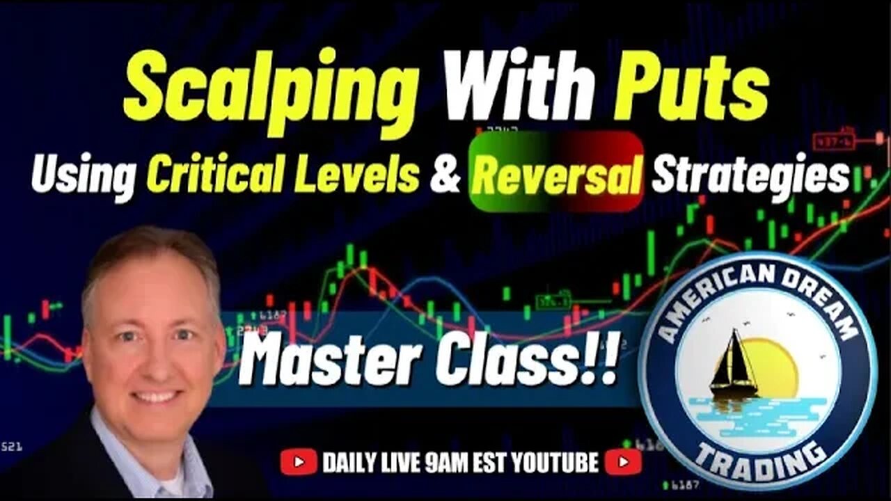 Secrets Of Scalping With Puts - Mastering Critical Levels & Reversal Strategies In The Stock Market