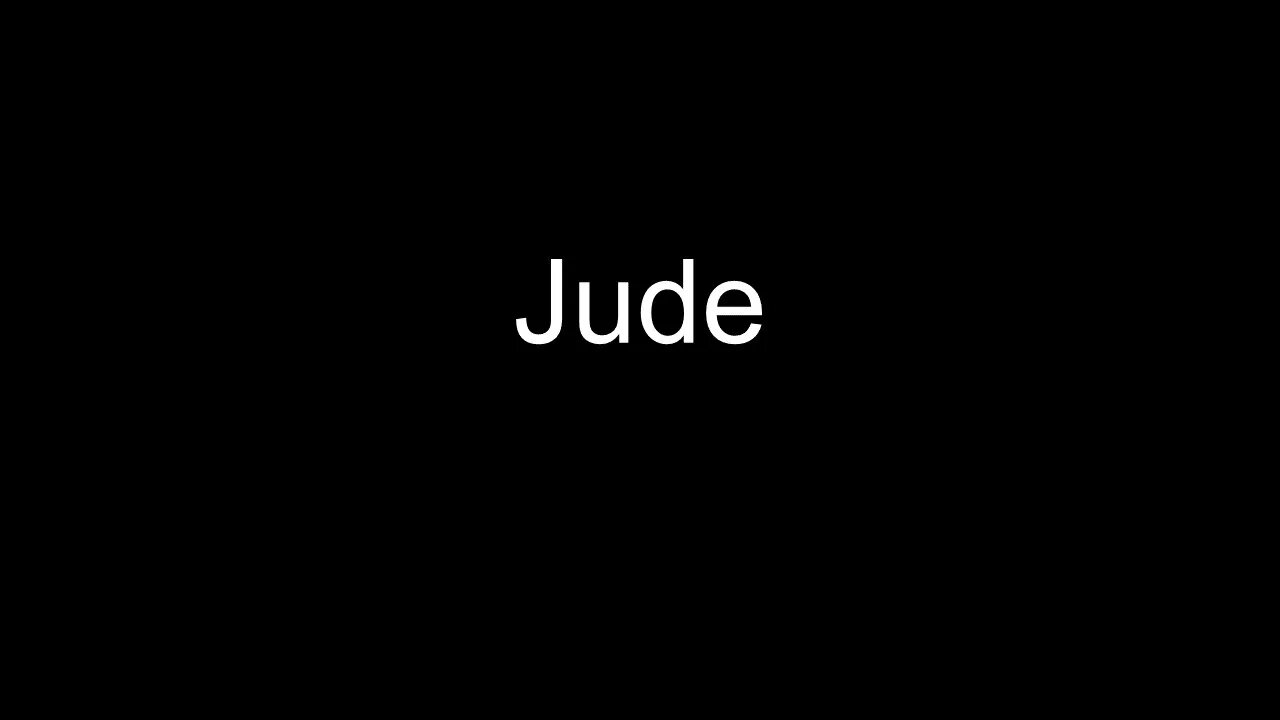 Jude from the World English Bible