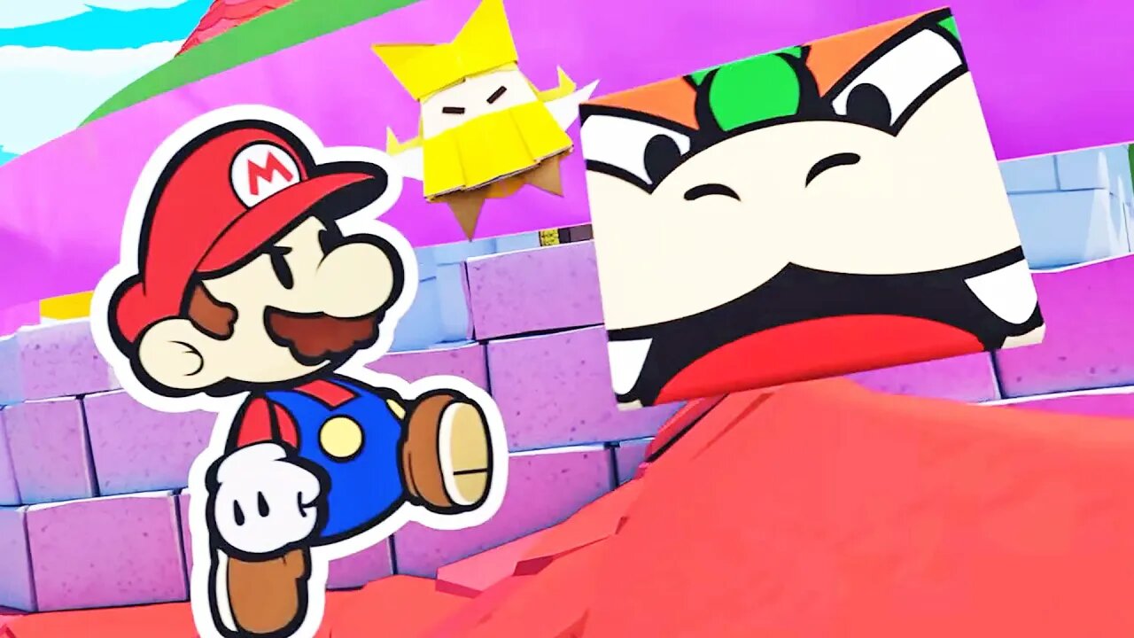 Paper Mario The Origami King #01: Braço das Mil Dobras