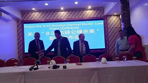 The Hammer Murder Victim Press Conference 8/25/23