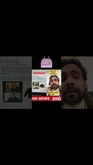 Ukrain Balenciaga connection 🤯