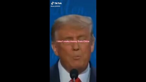 China Joe and 10% to the "Big Guy" Trump told us.
