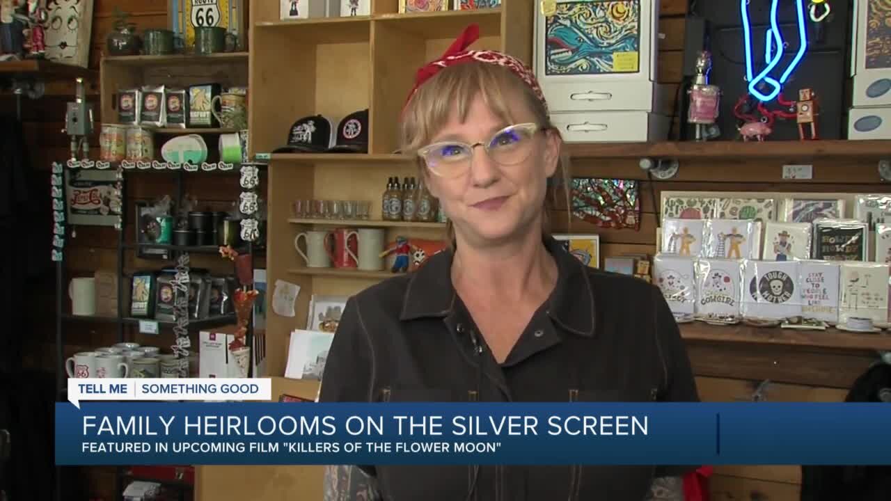 Green Country woman's family heirlooms featured in upcoming film 'Killers of the Flower Moon'