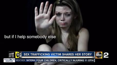 Sex trafficking victim shares story with ABC2