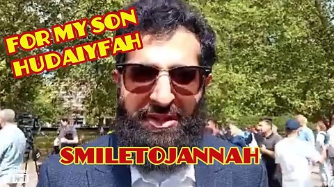 SmileToJannah Gives a Shoutout to my Son Hudayifah.