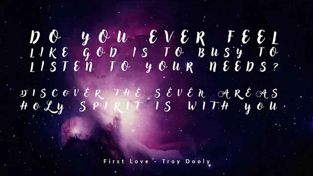 Do you feel alone? Like God's to busy to notice what you’re going through?