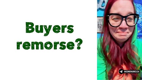 Buyers remorse?