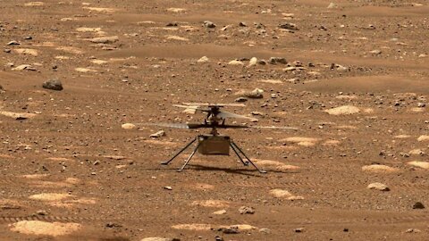 the first flight of a drone to take place on Mars