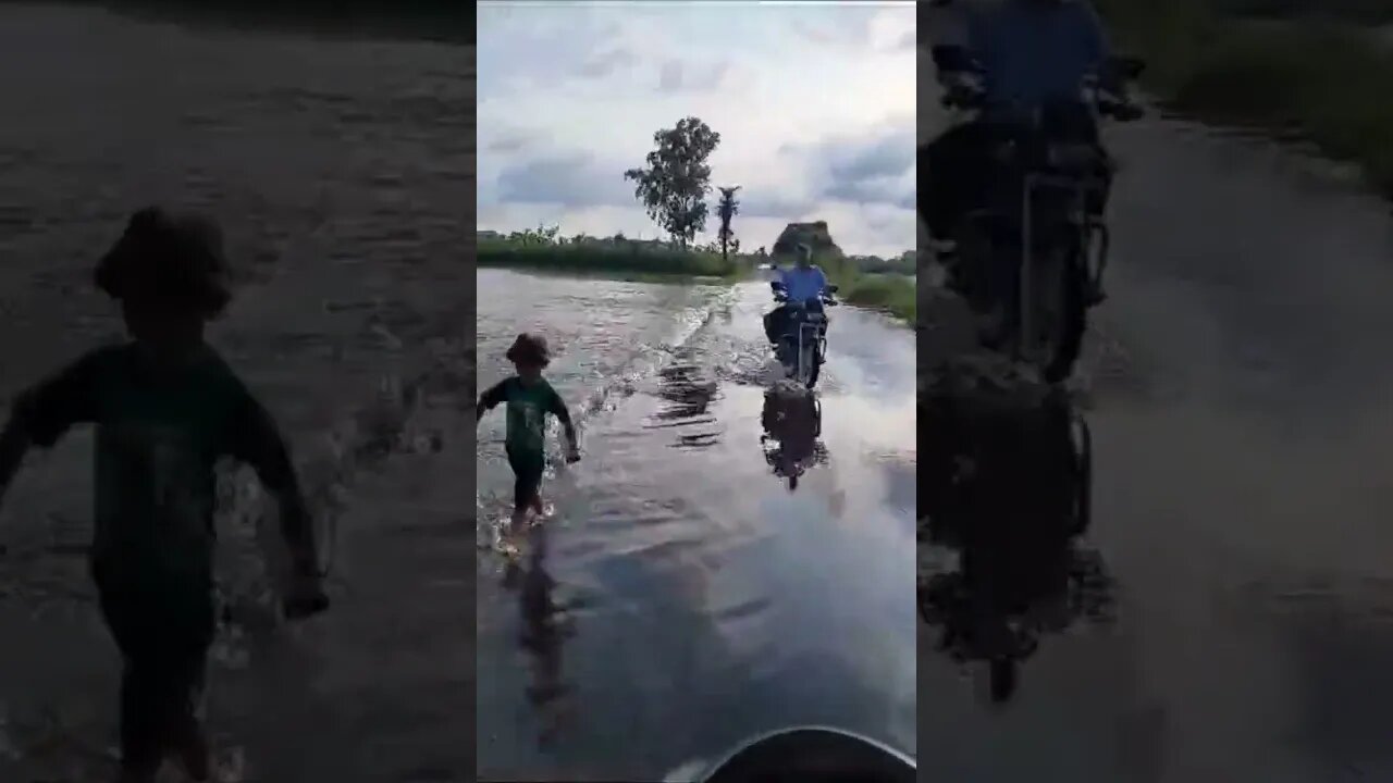 meerut main ganga ka baand toota. Kheto Mai Pani. #youtubeshorts #vlog #travel #flood