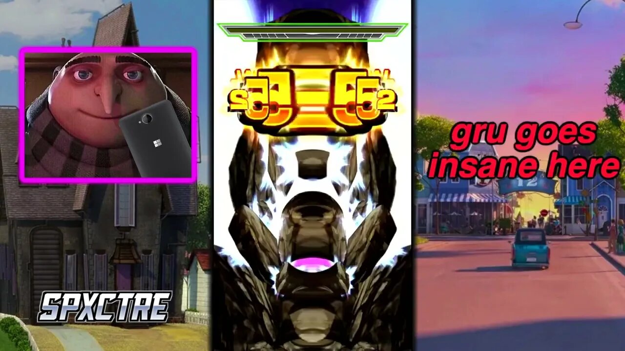 Gru plays Dokkan Battle meme
