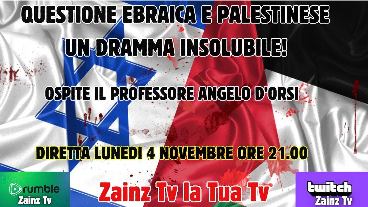 Le Dirette di #Zainz - il Dramma della Palestina