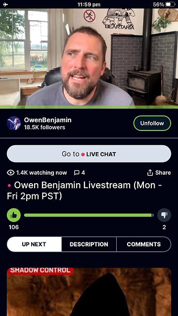 Owen Benjamin 10/10/2023