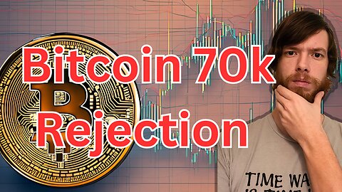 Bitcoin 70k REJECTION! E384 #crypto #grt #xrp #algo #ankr #btc #crypto
