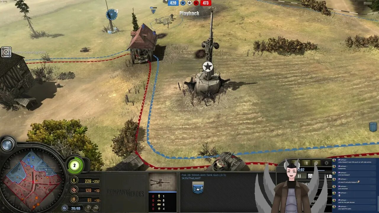 SkyisTheLimiT (Wehr) vs LePepsi (US) || Company of Heroes 1