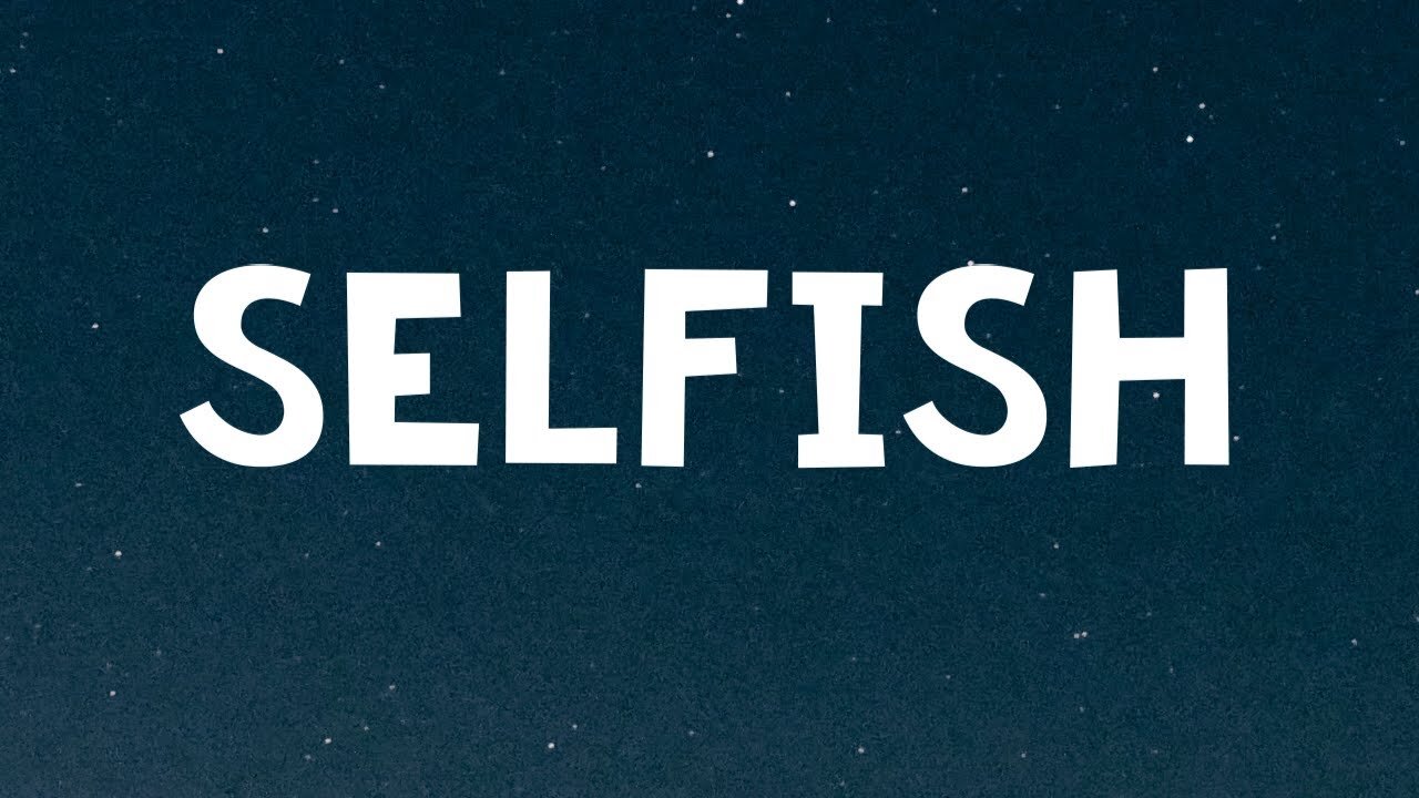 Weekly Bible Study 4/6/21"Selfishness"