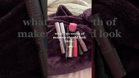 What $30 Worth Of Makeup Should Look Like tiktok xoxokenia