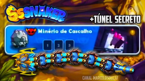 Minério de Cascalho com Túnel Secreto do SSSnaker