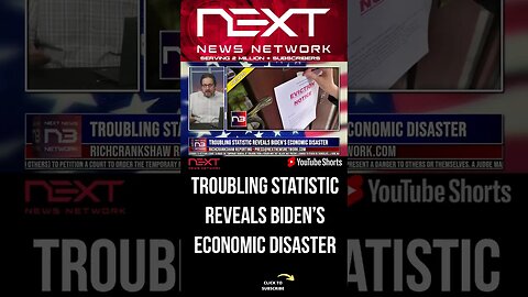 Troubling Statistic Reveals Biden’s ECONOMIC DISASTER #shorts