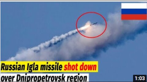 Russian Igla missile shot down over Dnipropetrovsk region