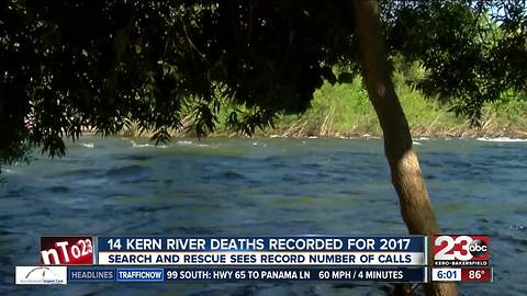 2017 marks one of the deadliest years in Kern River history