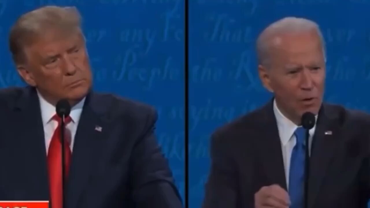 Joe Biden lying to your face.