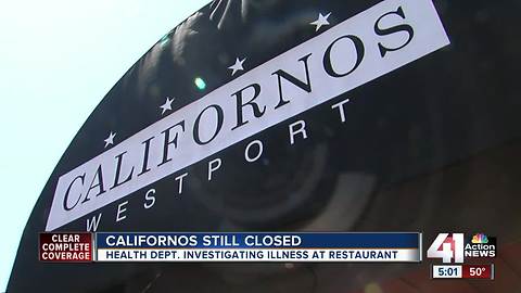 Health department to inspect, potentially reopen Californos