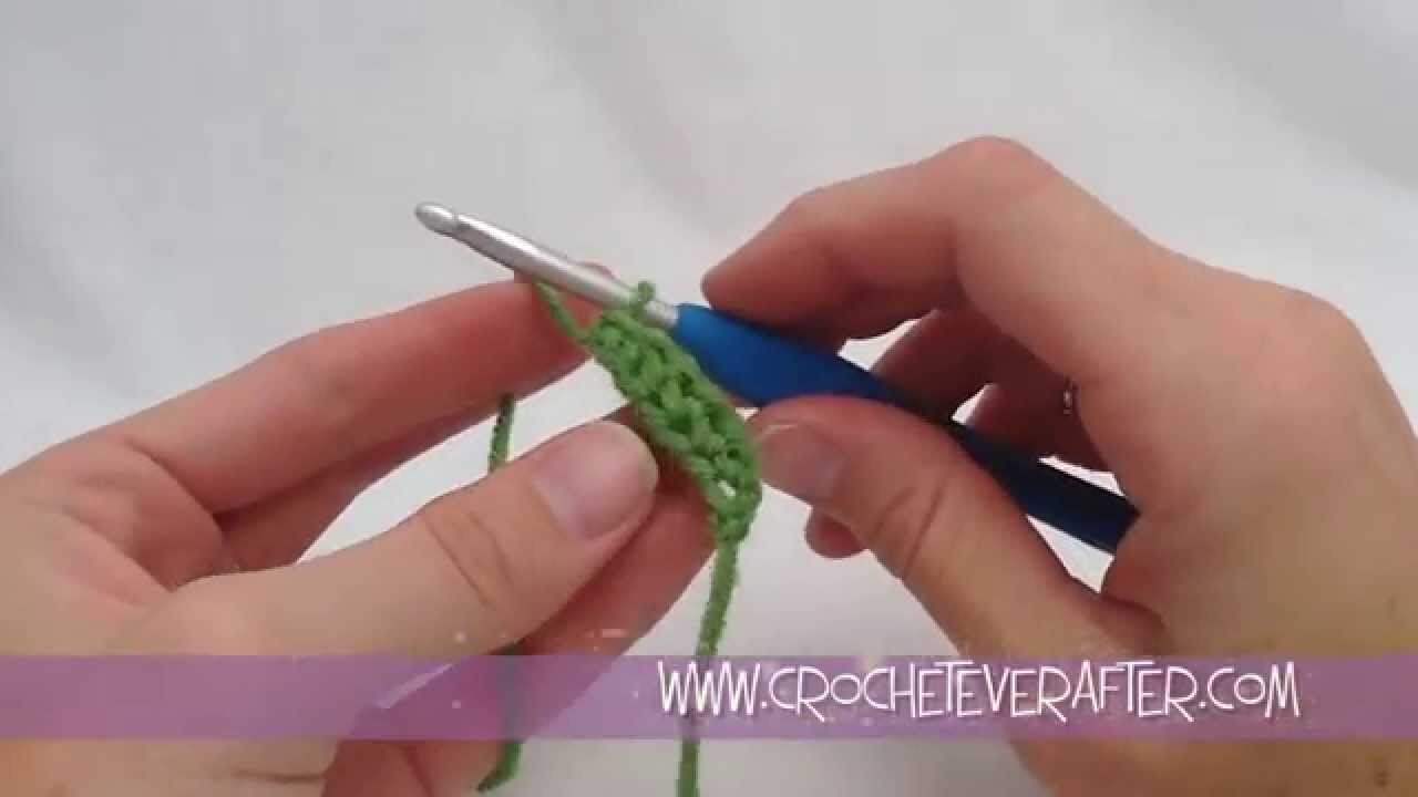 How To Fix A Mistake When Working Foundation Single Crochet