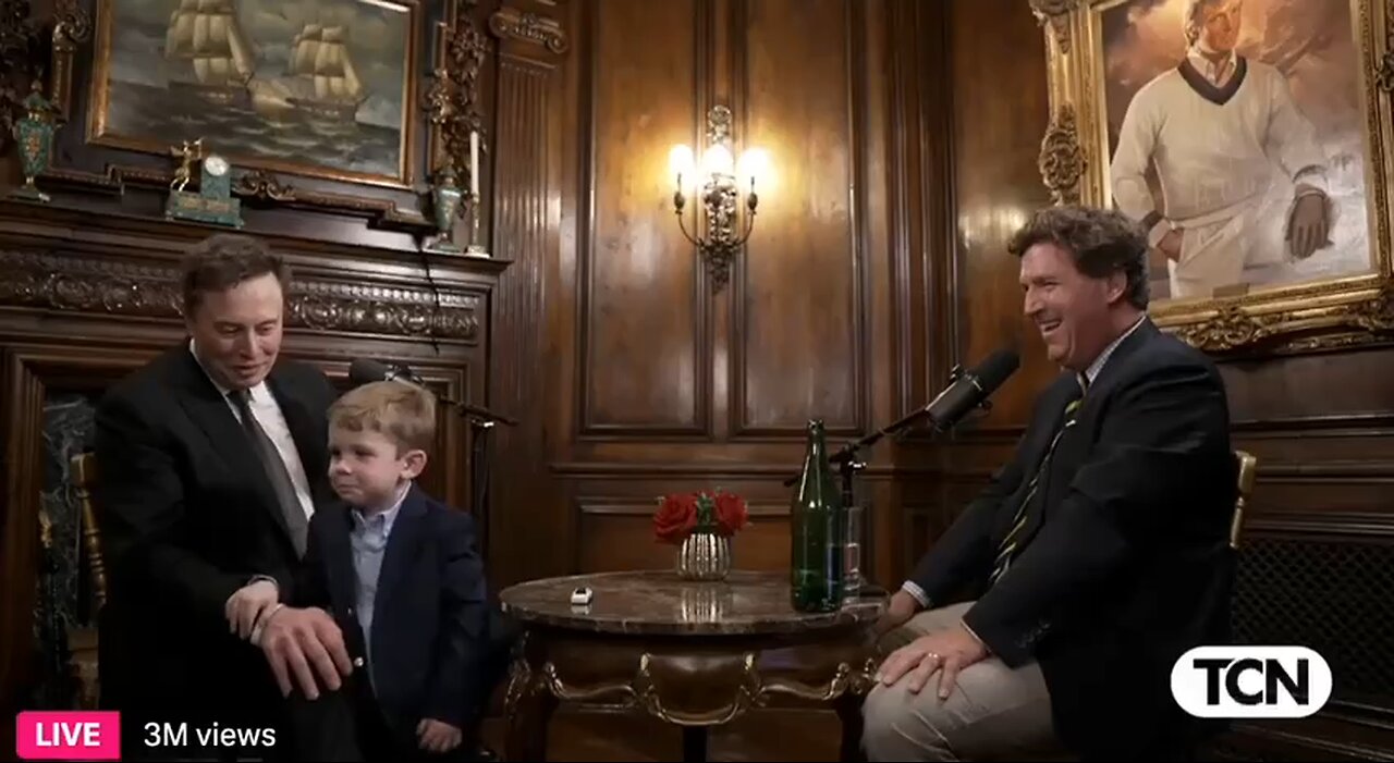 Elon Musk on Tucker calls Trump Victory at 10:45PM.
