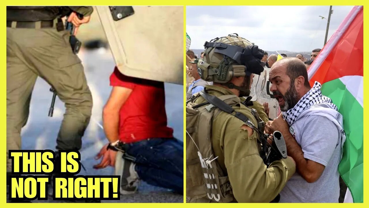 Palestinian DETAINED & Branded (clip)