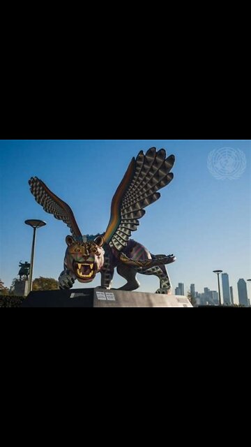 United Nations "Guardian of Nations" Statue | Why Does the United National Sculpture Look Like the Beast Described In Daniel 7 and Revelation 13?