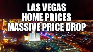 LAS VEGAS HOME PRICES BEGIN DROPPING, BIG DECLINES AS HOUSING BUBBLE FALLOUT ACCELERATES