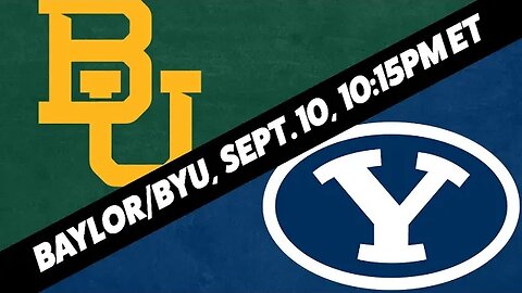 BYU Cougars vs Baylor Bears Picks, Predictions and Odds | BYU vs Baylor Preview | NCAAF Week 2