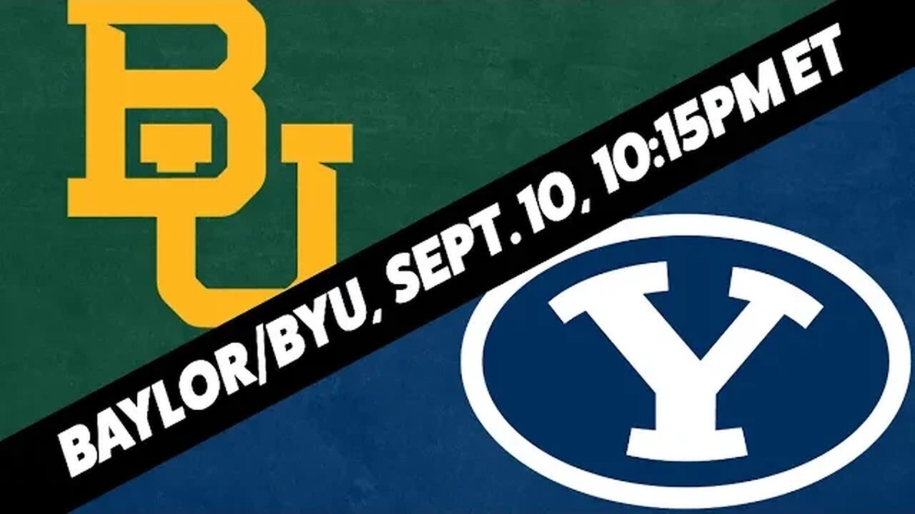 BYU Cougars vs Baylor Bears Picks, Predictions and Odds | BYU vs Baylor Preview | NCAAF Week 2