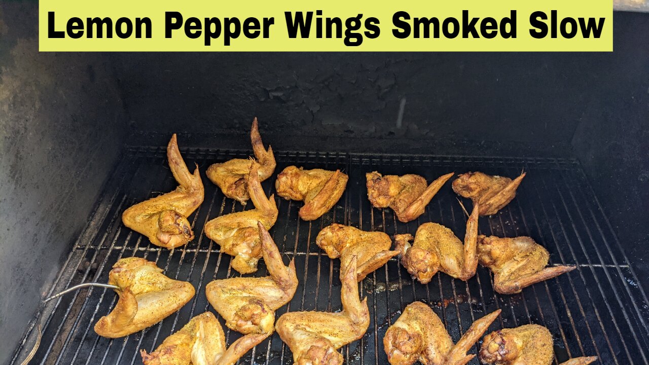 Slow Smoked Wings, Green Mountain Grills DB