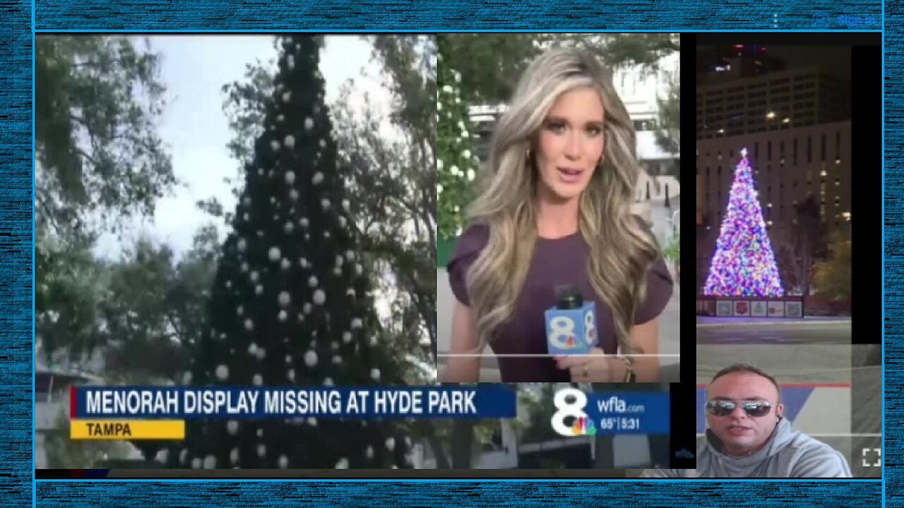 Breaking News: Christmas Tree Up Before Menorah - 12/6/2023 - DayTimeTV