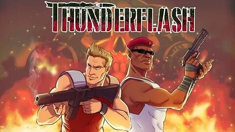 JOGANDO THUNDERFLASH NO NINTENDO SWITCH