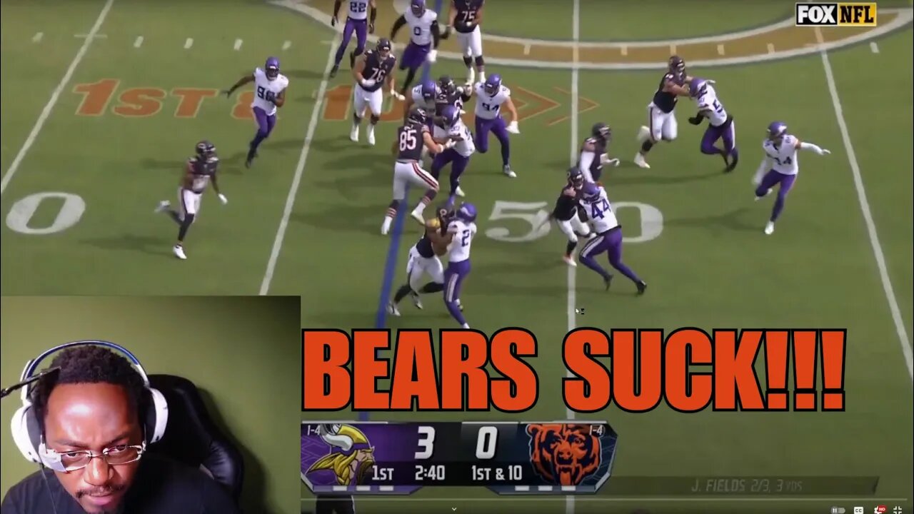 Fetti Reacts To Minnesota Vikings vs Chicago Bears Game Highlights | NFL 2023 Week 6