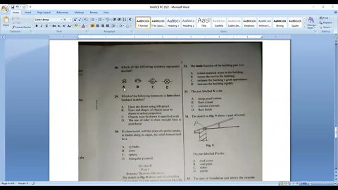 Answers to WASSCE 2022 OBJECTIVE QUESTIONS second series