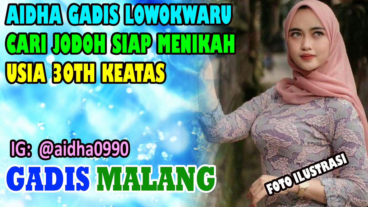 Instagram gadis cantik cari jodoh @aidha0990 asal Lowok Waru Malang Jawa Timur Siap Menikah